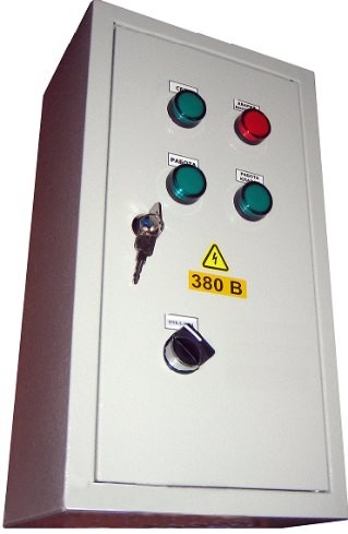 Щит управления противопожарным вентилятором и клапаном AIRS ЩУВК-П-380-18,5