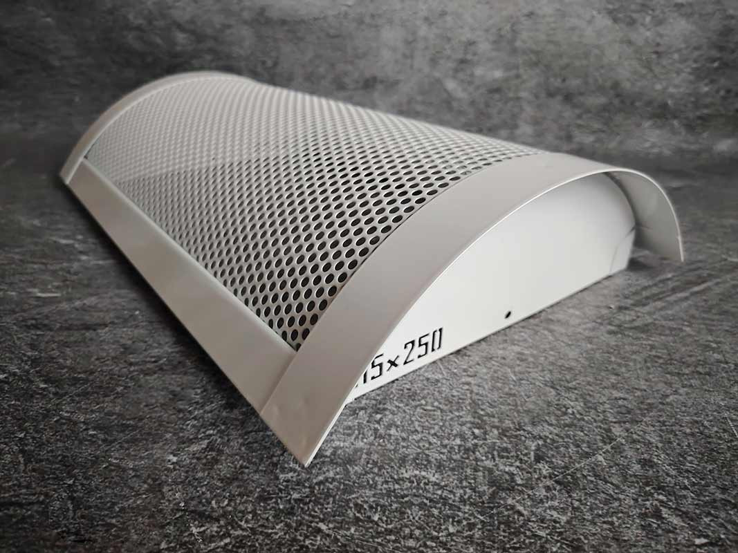 Цилиндрическая перфорированная вентиляционная решетка ВРПЦ