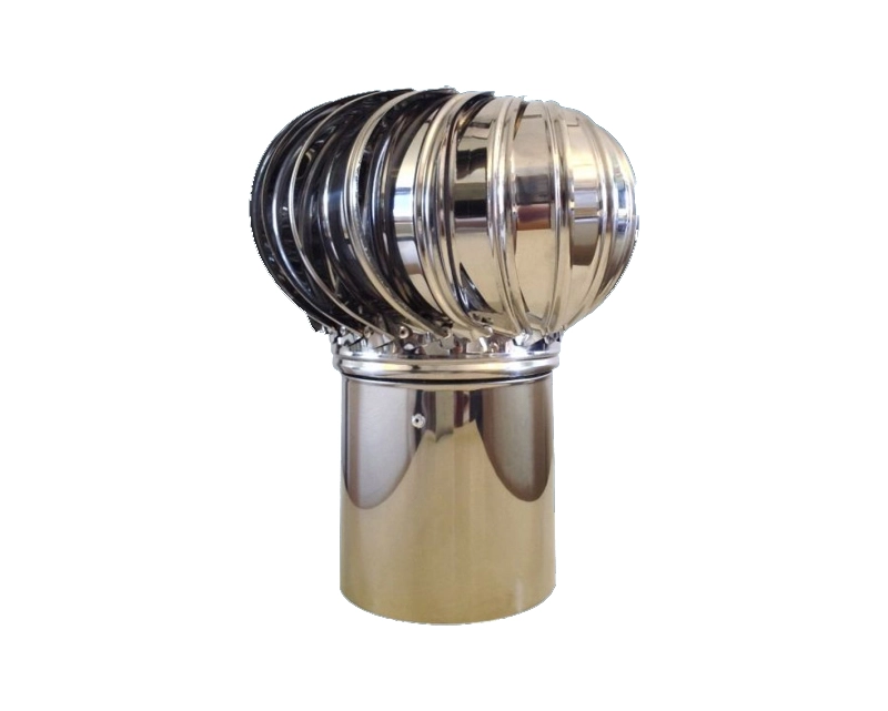 Турбодефлектор вытяжной вентиляции из нерж стали TD-110 Турбодефлектор вытяжной вентиляции из нерж стали TD-110