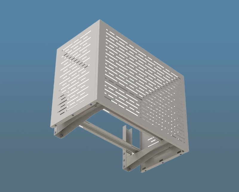 Корзина LiteBox для фасада без утепления 1000х700х550 LB-2-P-Lv-AKF