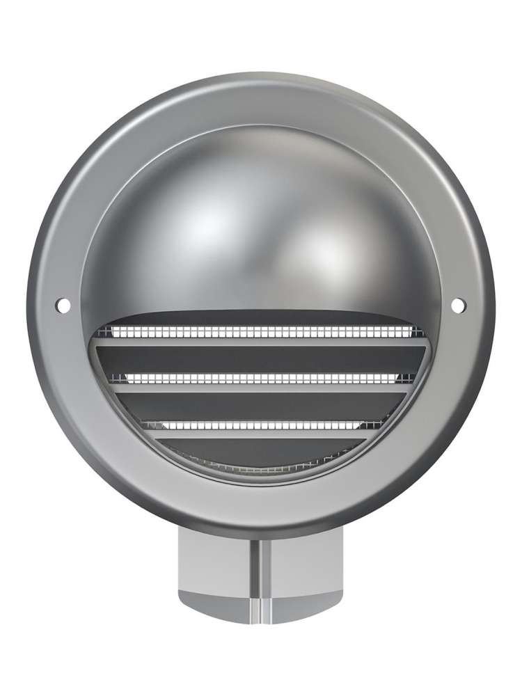 Выход стенной ВМ фланец D125 каплесборник сетка нержавеющая сталь ERA STREETLINE
