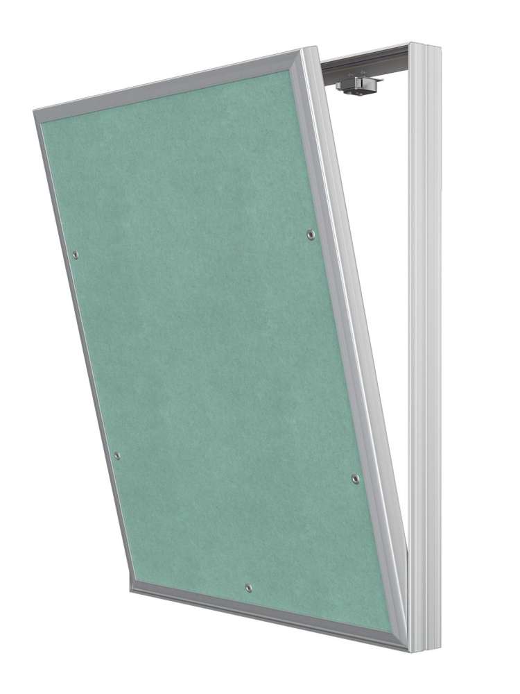 Люк ревизионный D C ERAmo Base 400х500 скрытый монтаж съемный алюминий EVECS