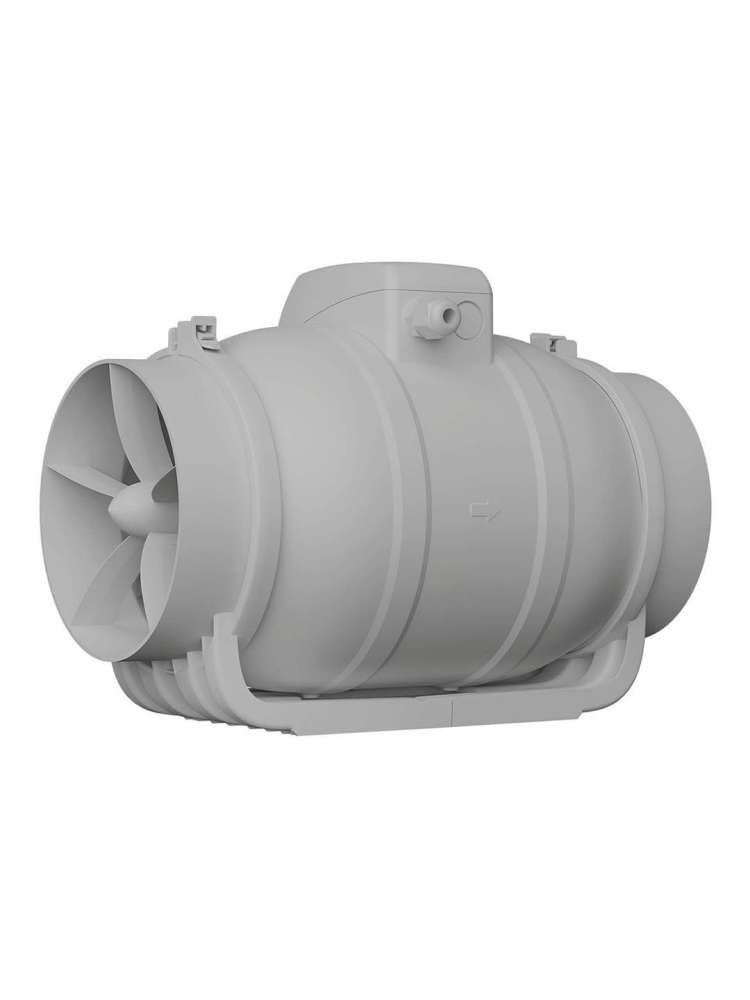 Вентилятор канальный TYPHOON, осевой, двухскоростной, D150, пластик, ERA PRO