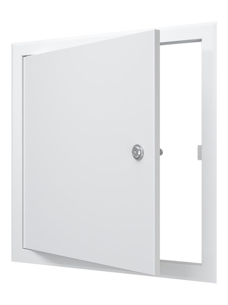 Люк ревизионный ЛТМЗ фланец 450х450 замок 510х510 окрашенная сталь EVECS