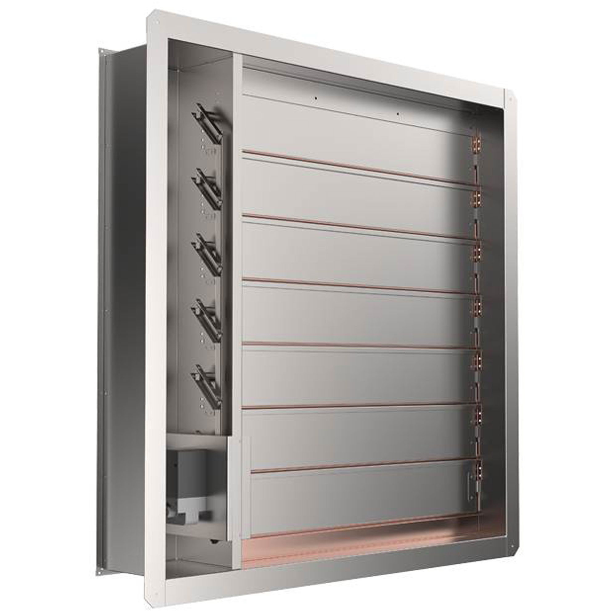 Клапан противопожарный SHUFT SHFDC-60-Mn-900_900-MB24-0-0-0-0, 900×900 мм, EI 60