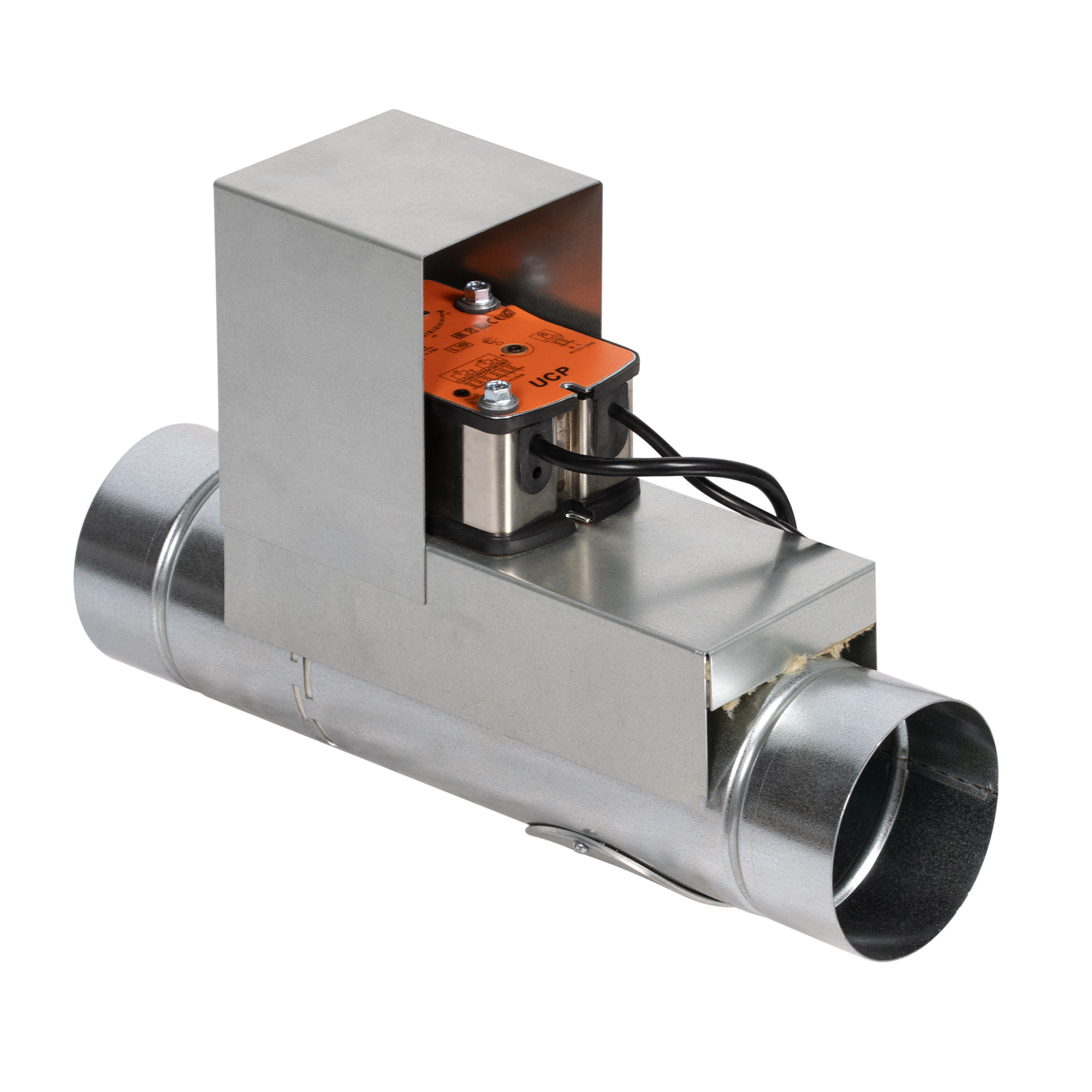 Клапан противопожарный SHUFT SHFDO-90-O-d200-MB230-0-0-0-MC, Ø200 мм, EI 90