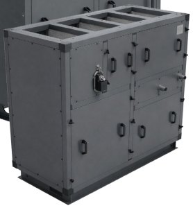 Приточно-вытяжная установка с пластинчатым рекуператором RWN-RP-2500(50c)-ЕС-W-Classic(N)